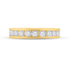 14kt Yellow Gold Womens Round Diamond Wedding Band 1 Cttw